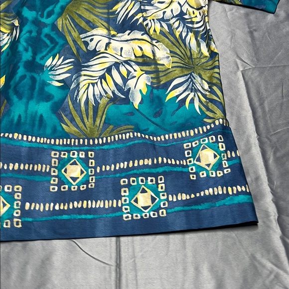 Ralph Lauren Mens Hawaiian printed button down casual floral print size Medium - Picture 12 of 14